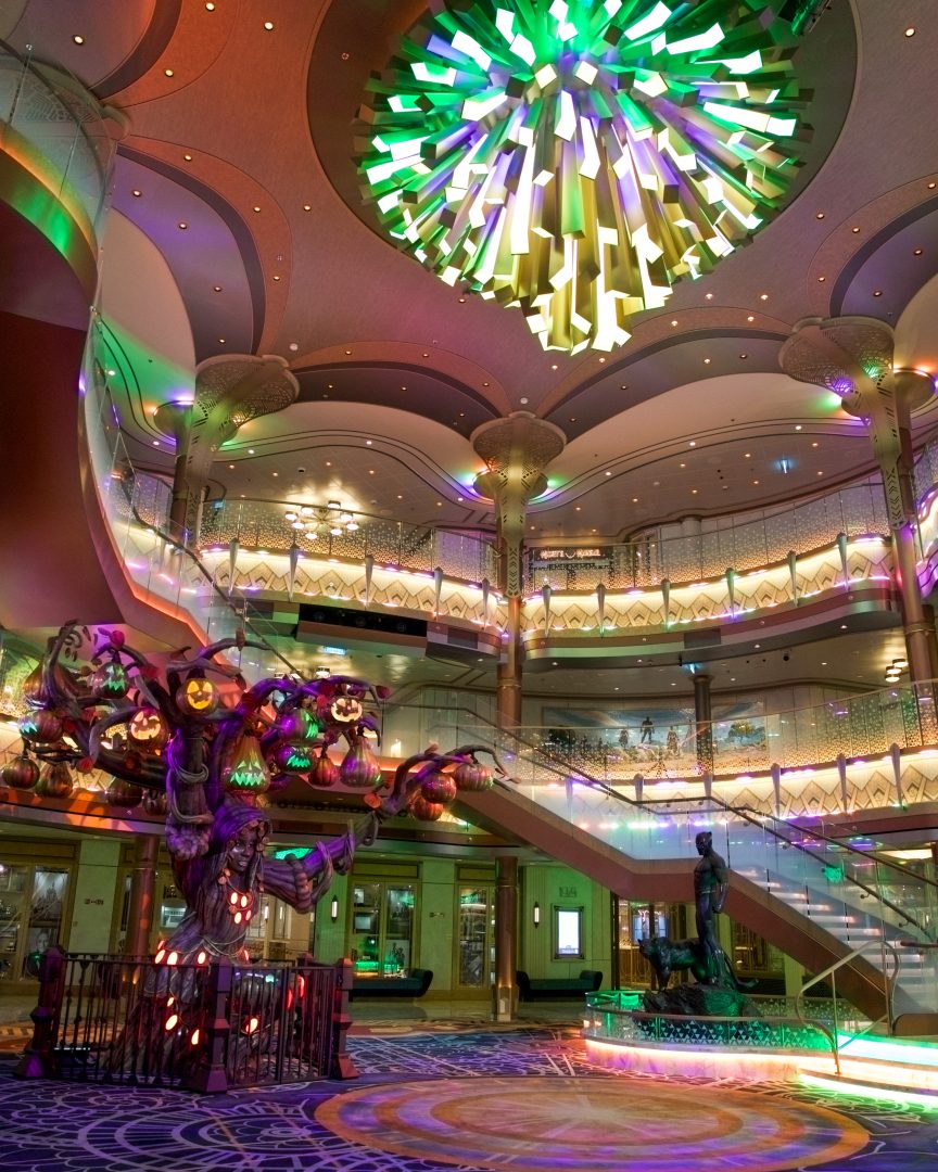 Grand Hall with Solara and chandelier.
