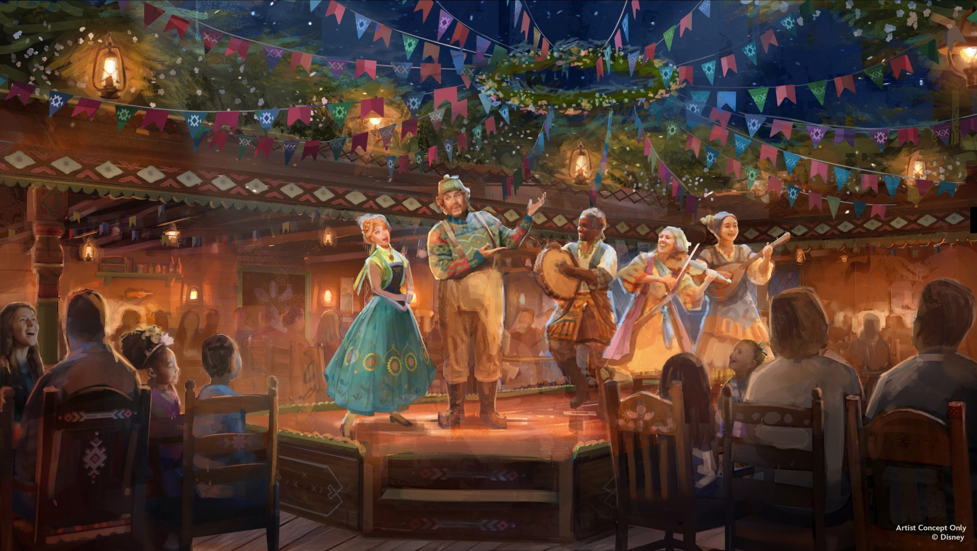 Disney Believe Oaken's Table