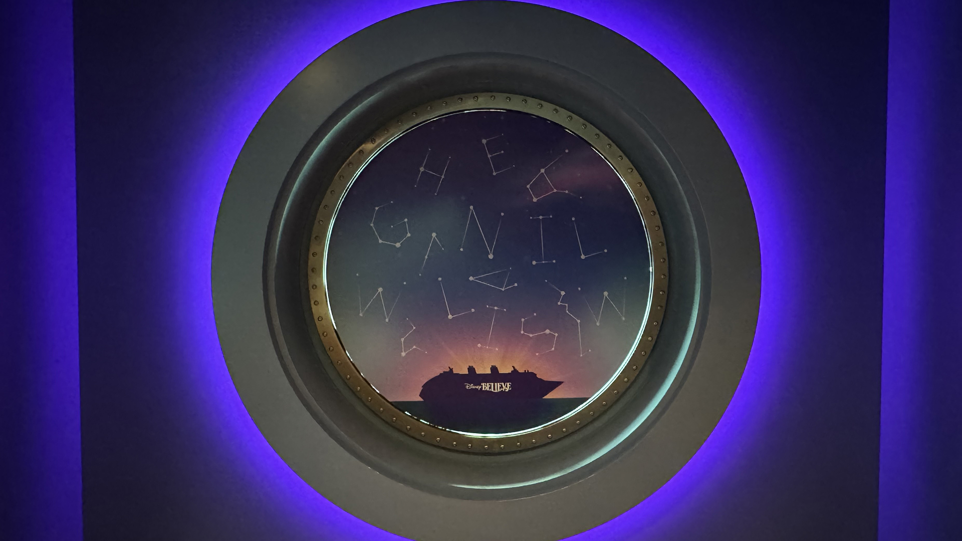 Disney Believe Scavenger Hunt, Wishing Well Porthole