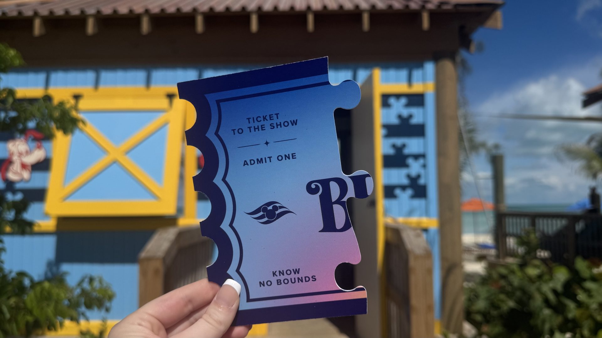 Disney Believe ticket pt. 1 at cabanas