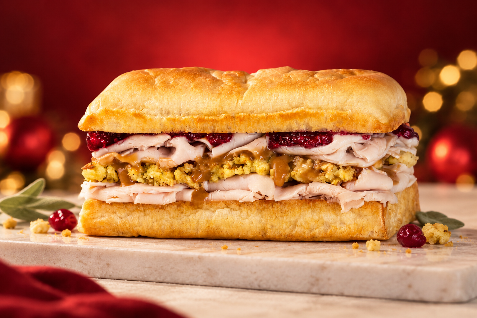 Earl Holiday Turkey Sandwich