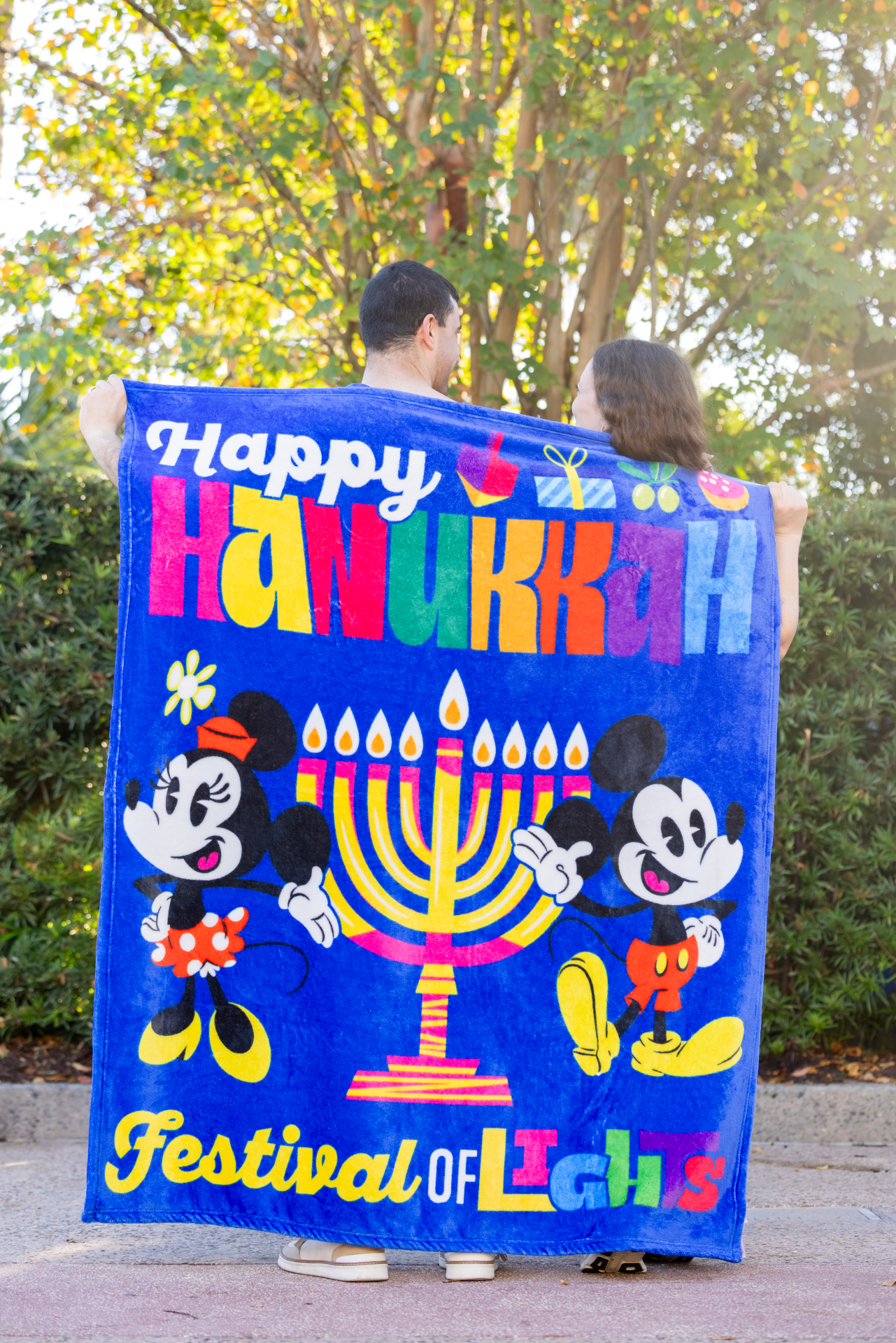 Happy Hanukkah Blanket