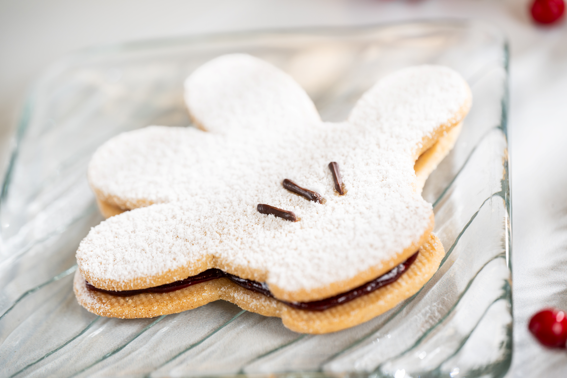 Holiday Linzer Cookie