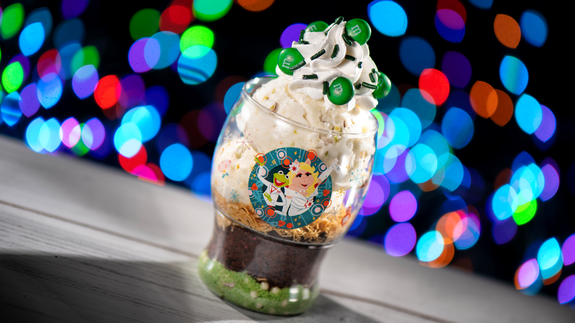 Kermit Chocolate Pistachio Sundae