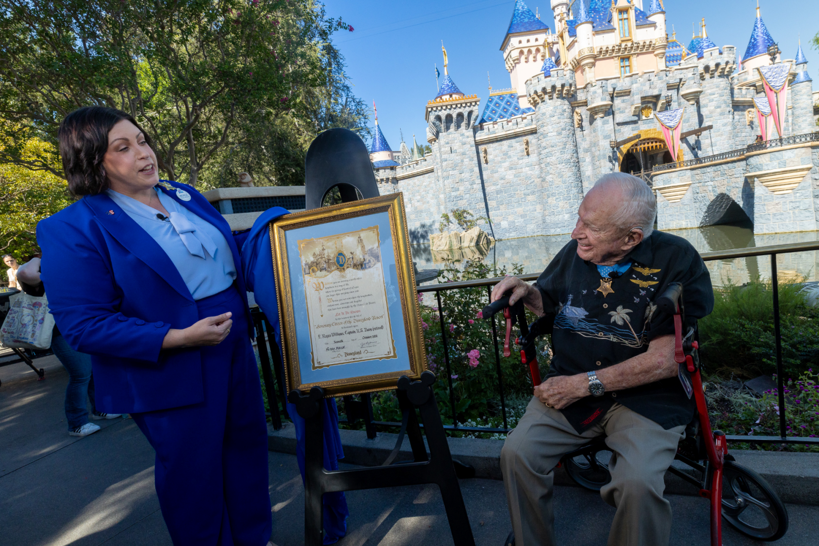 Medal of Honor Recipient - Disneyland