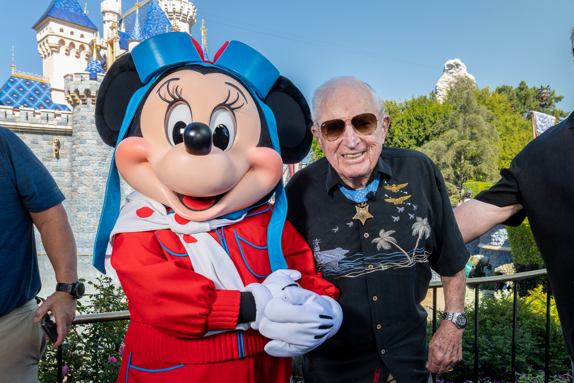 Medal of Honor Recipient at Disneyland