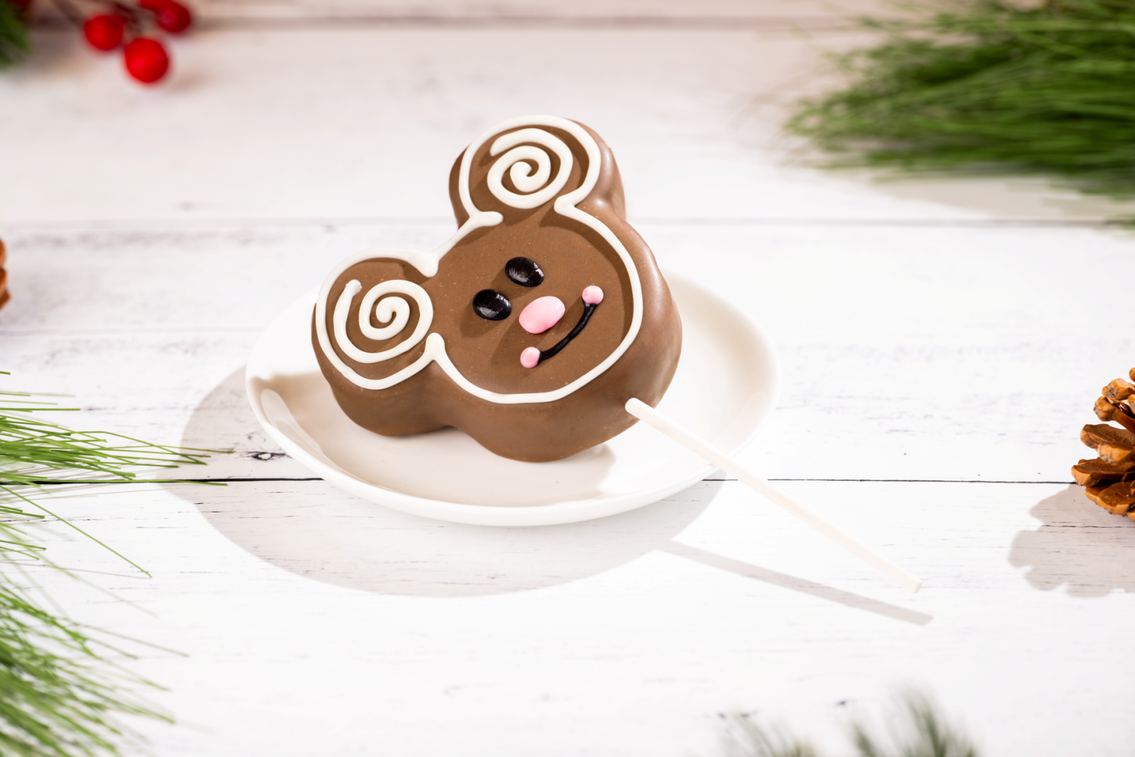 Mickey Mouse Gingerbread Dessert