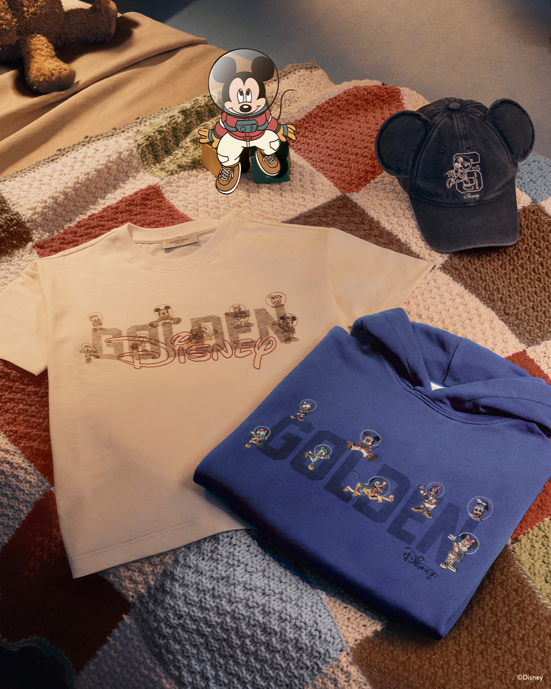 Mickey and Friends Golden Goose Shirts