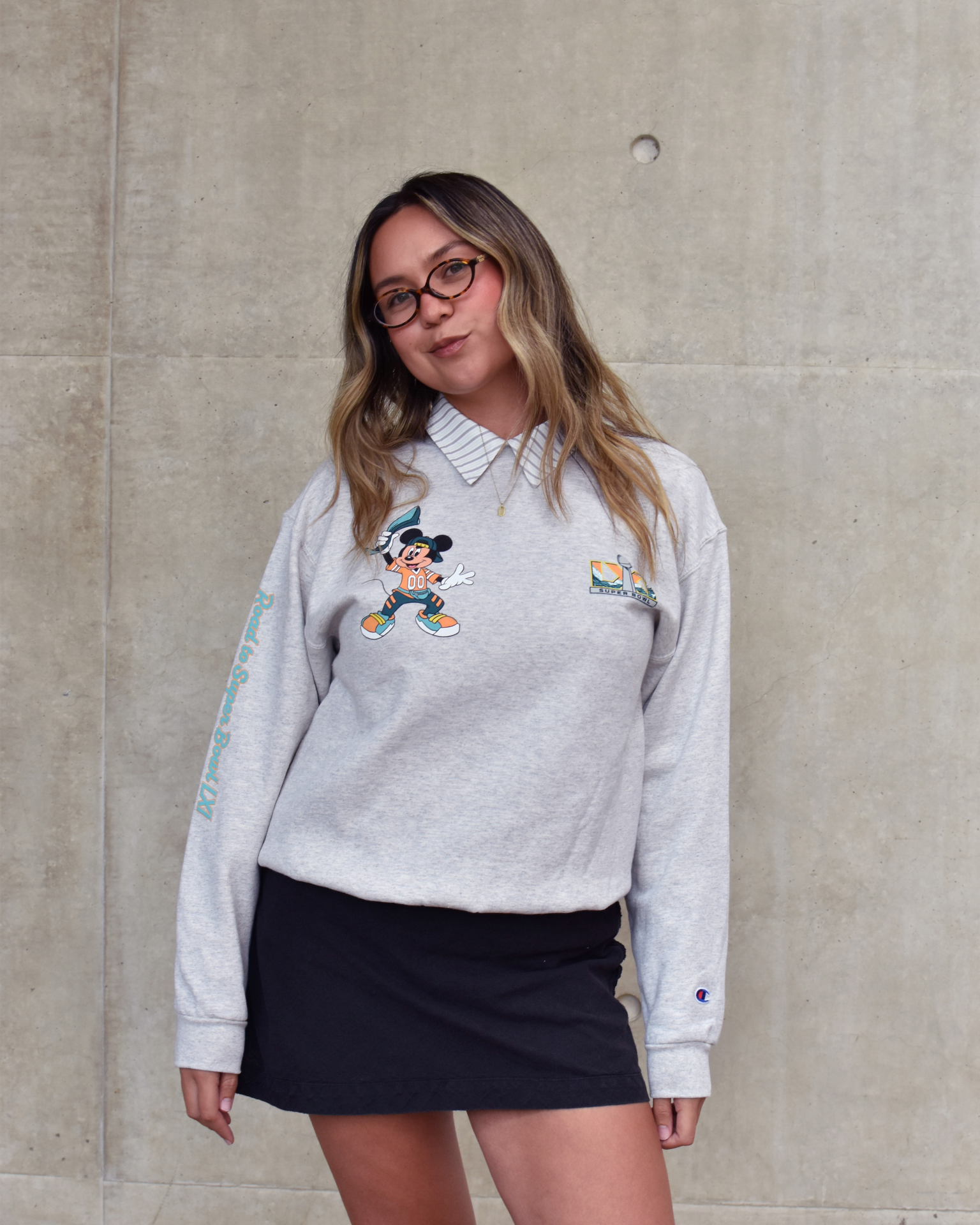 Mickey and Friends Super Bowl LIX Sweatshirt
