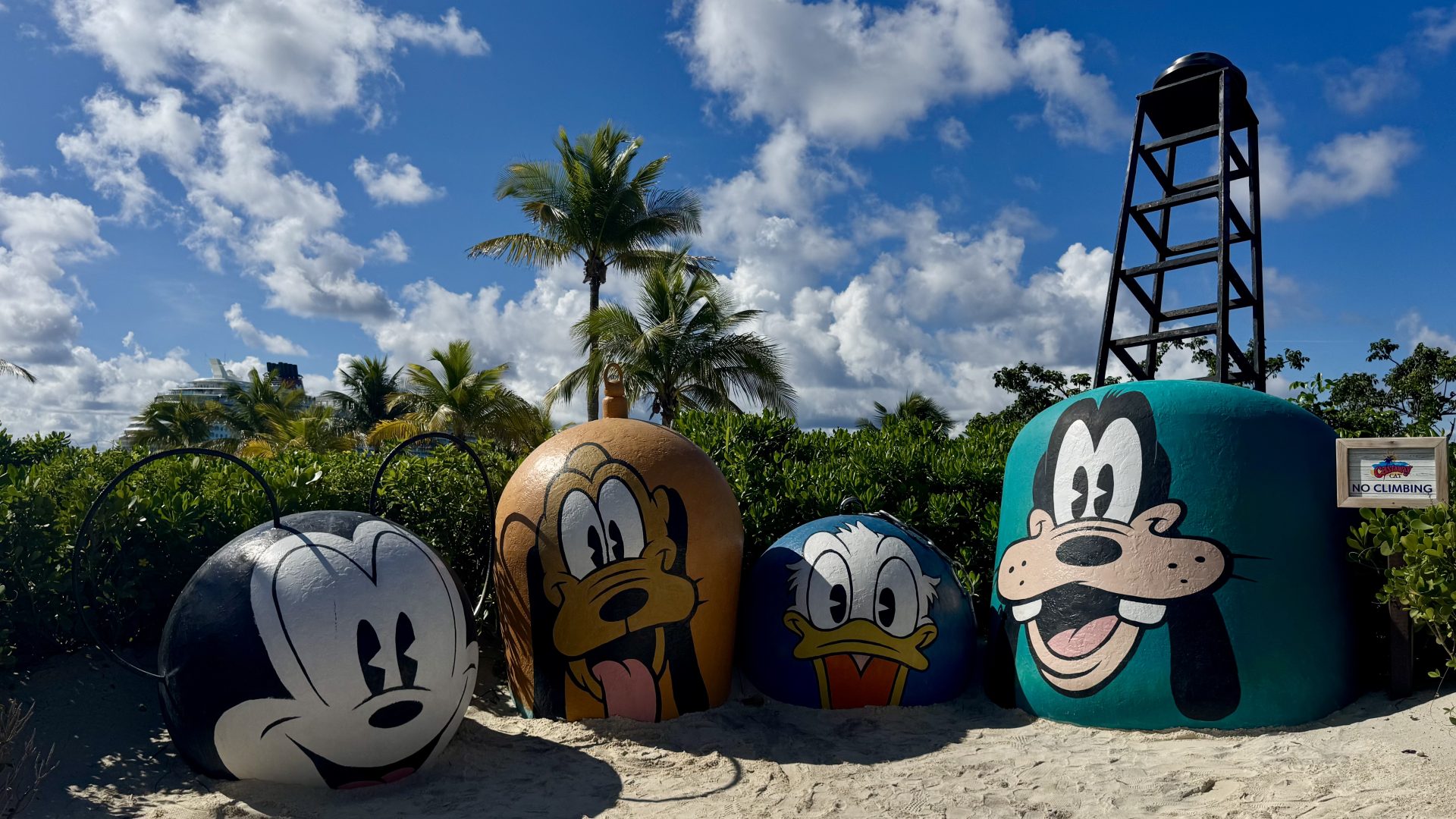 Mickey and Friends on Castaway Cay Mount Rustmore