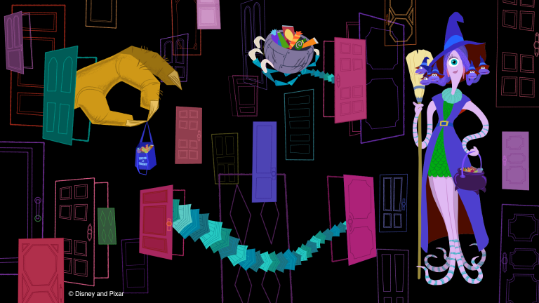 Monsters, Inc. Pixar Place Hotel Wallpapers