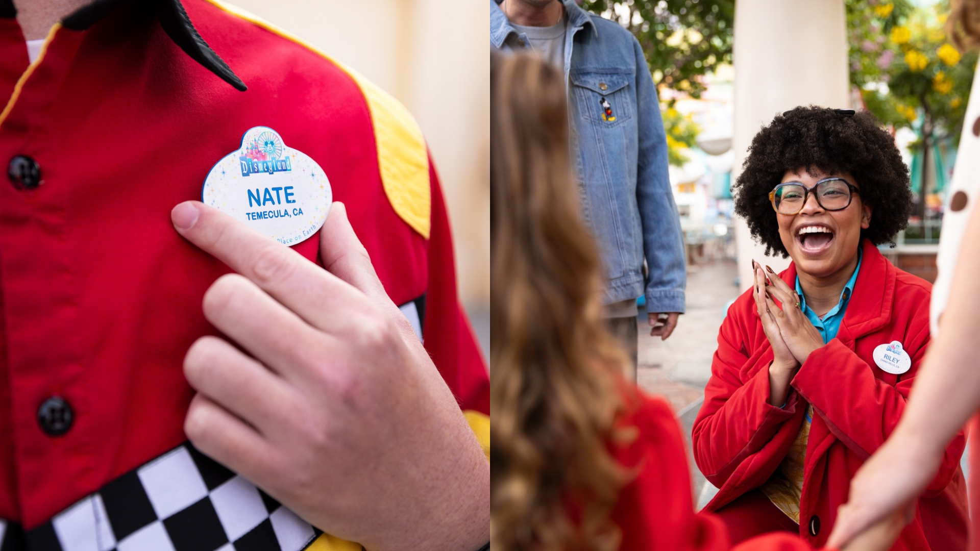 Name Tags Riley and Nate