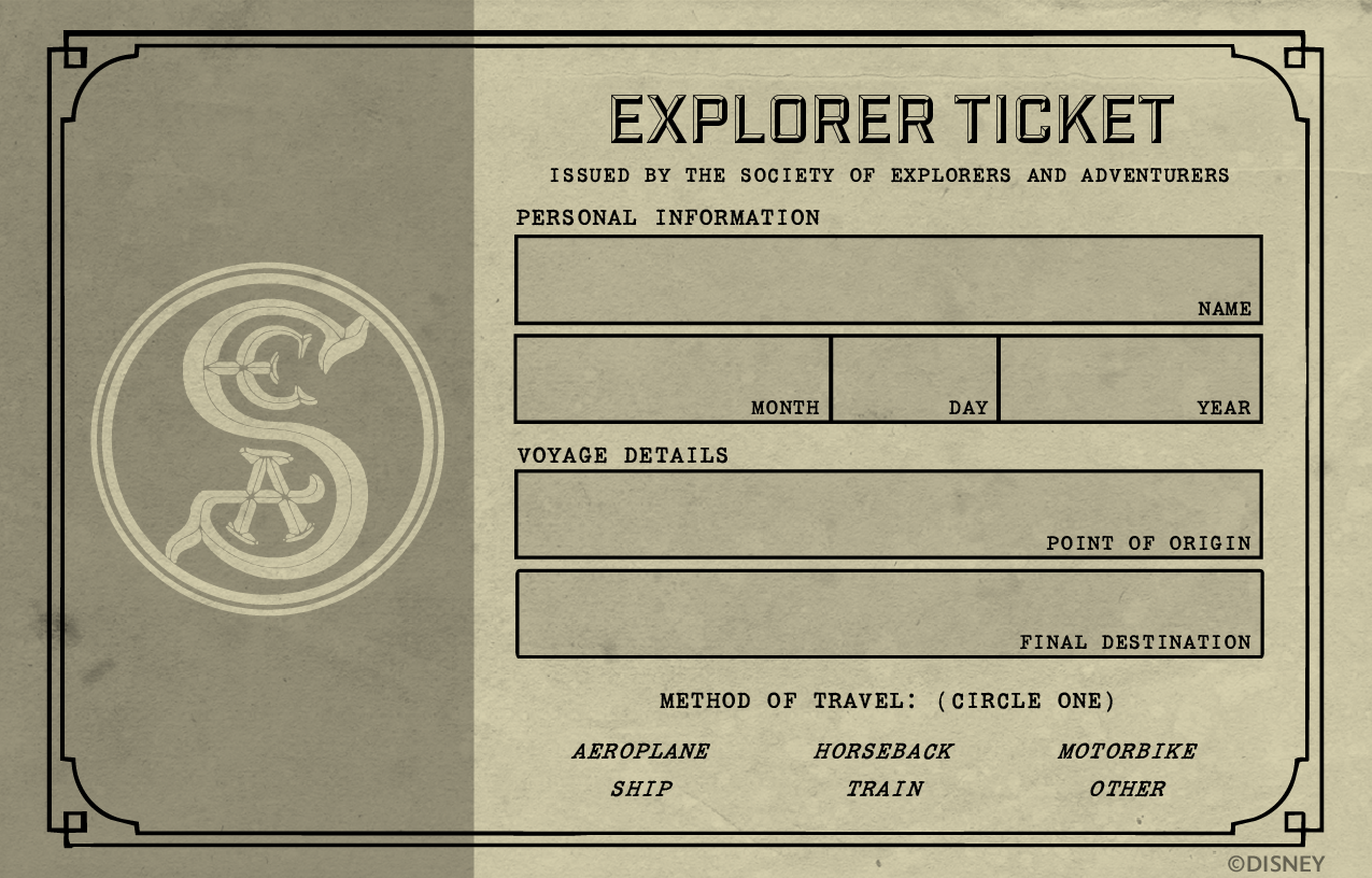 S.E.A Ticket - Disneyland