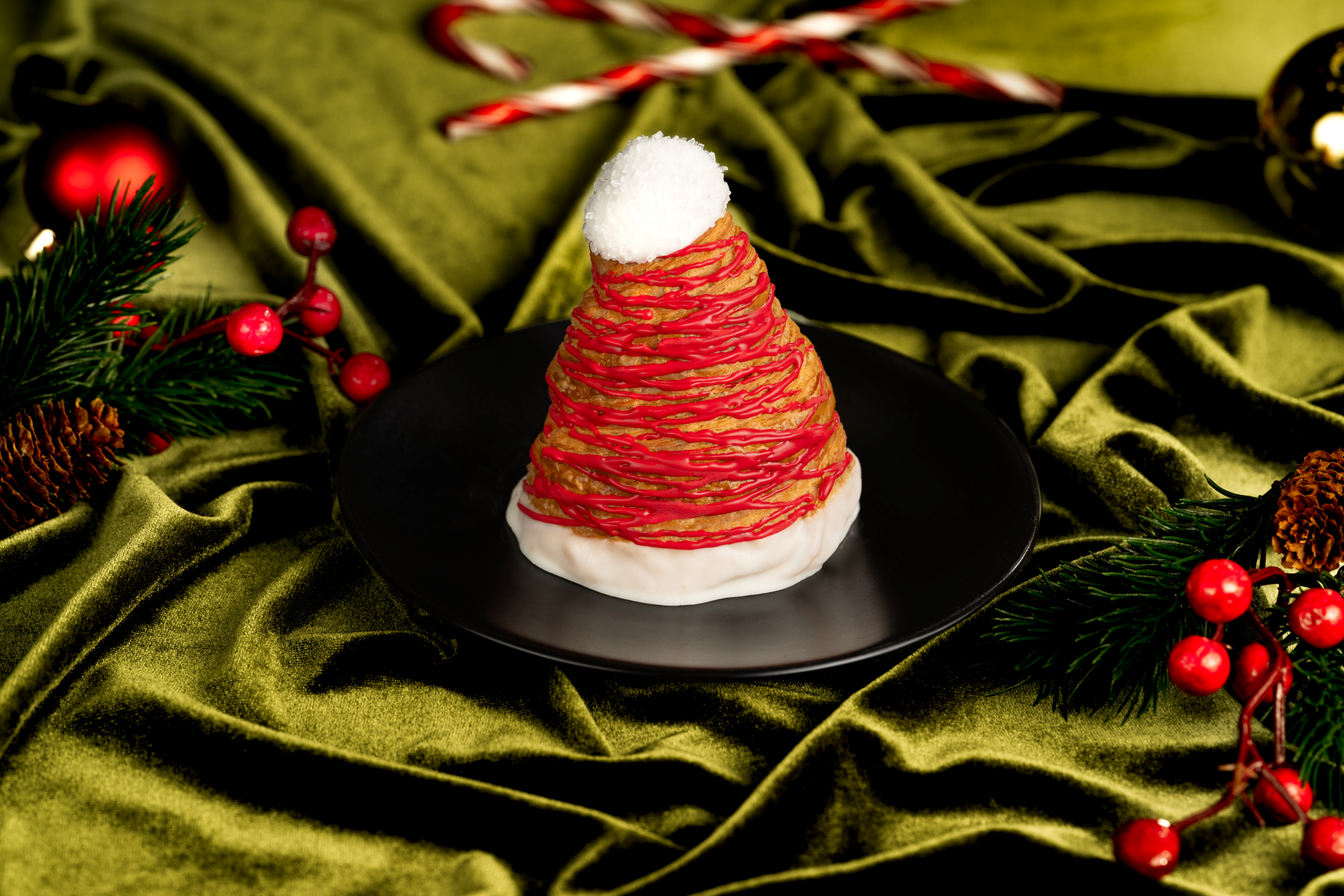 Santa Hat Croissant