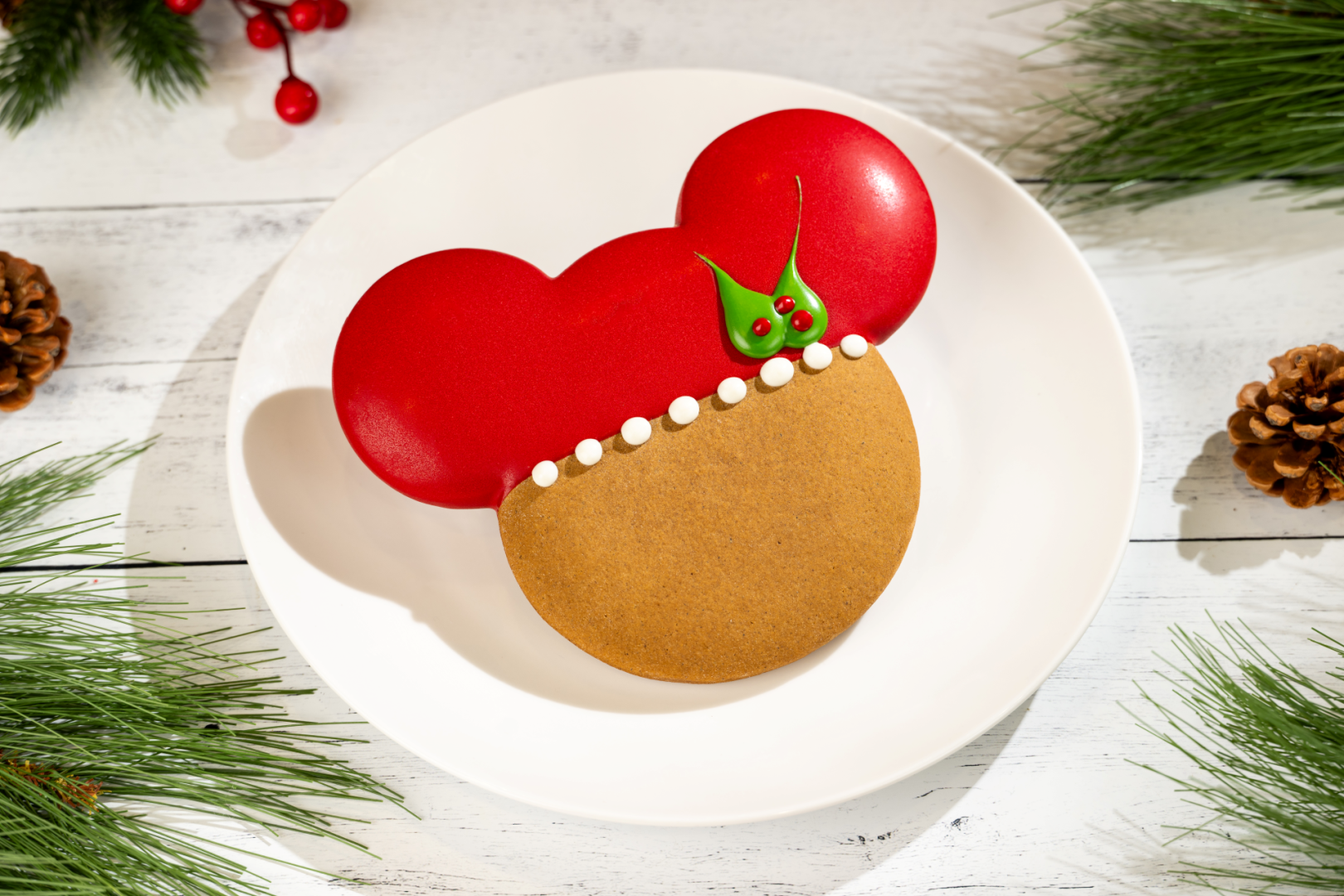Santa Mickey Mouse Cookie