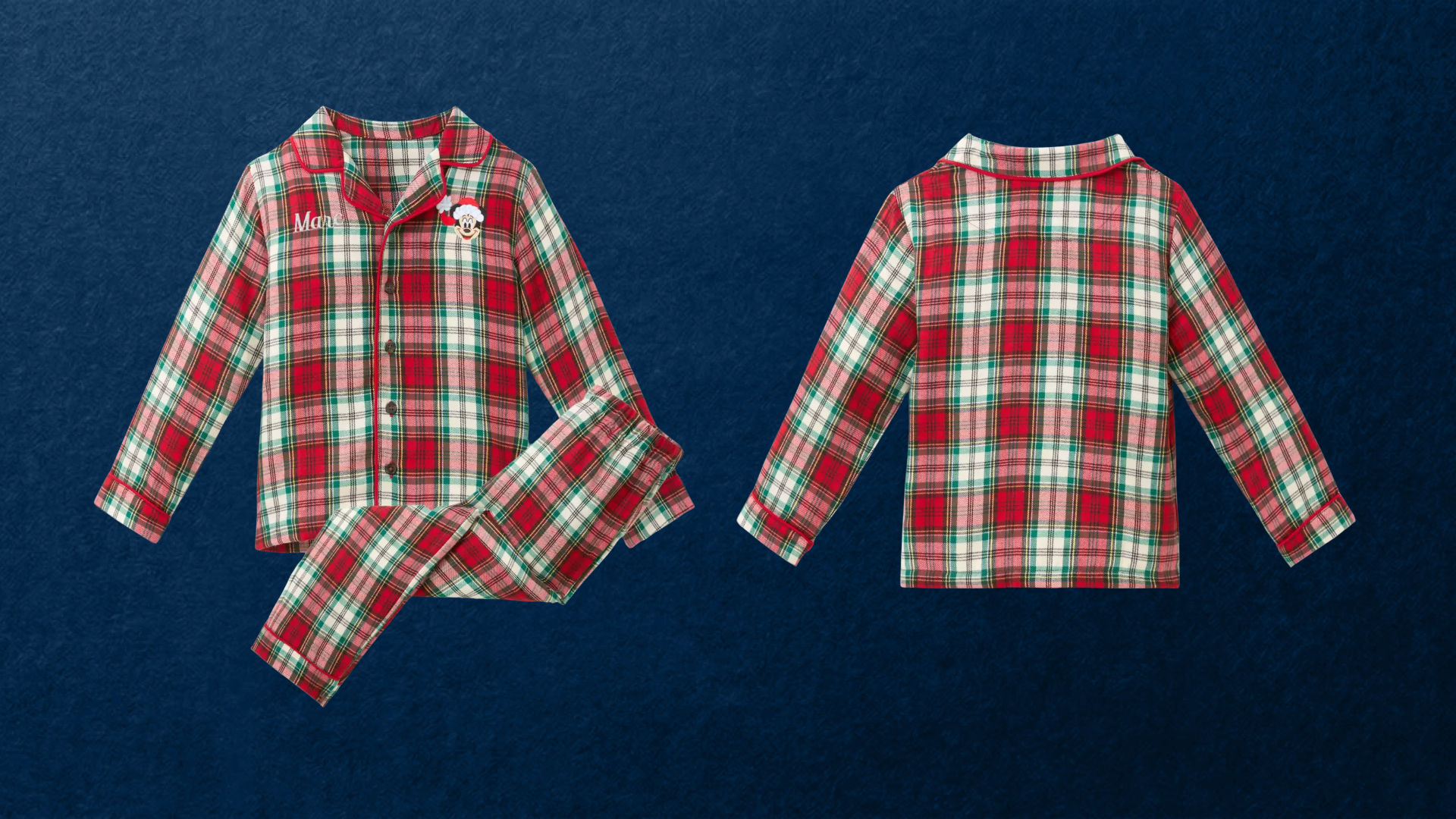 Santa Mickey Pajamas for Kids