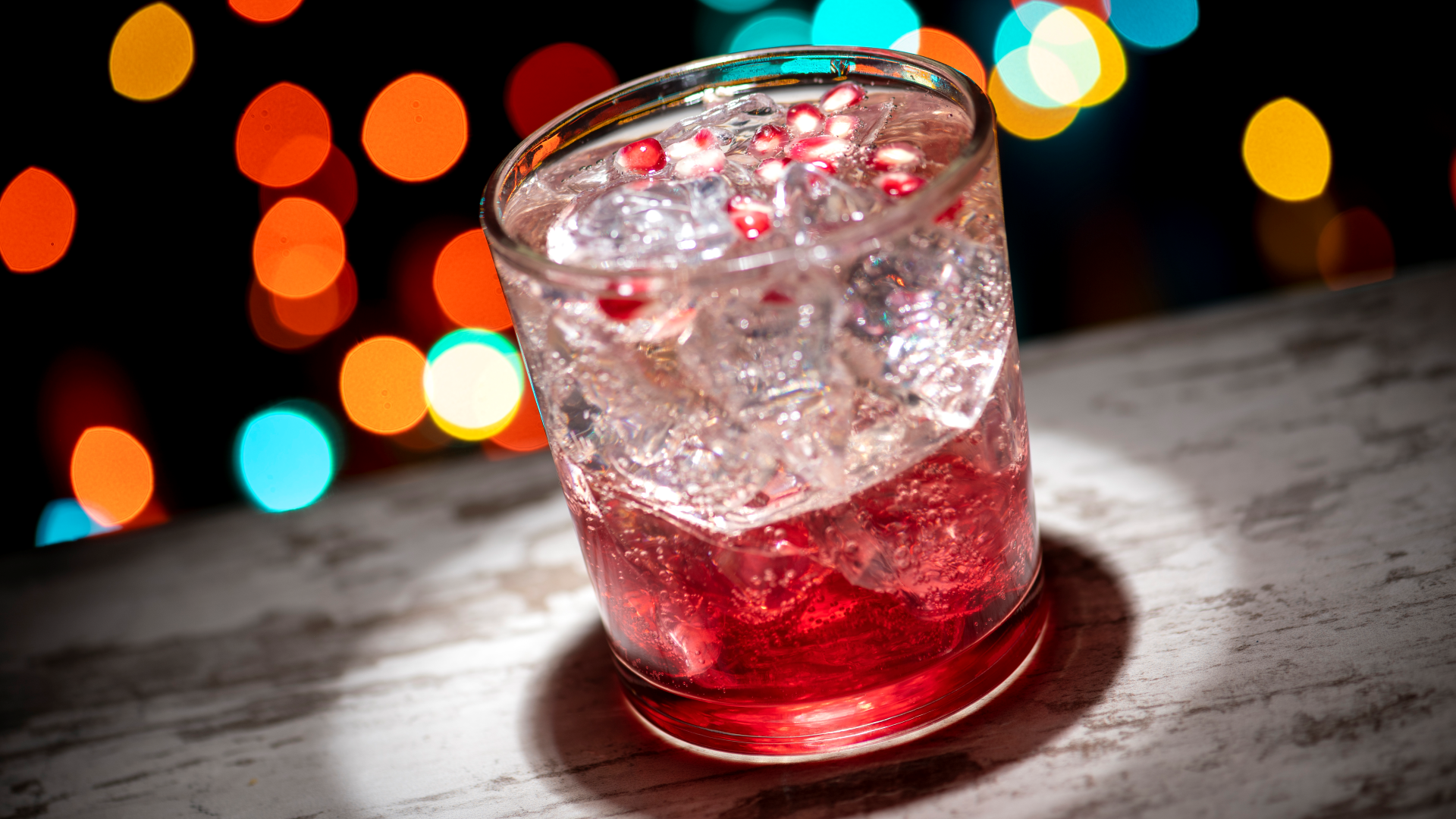 Sparking Pomegranate Apple Cider - Jollywood Nights 2026 Menu