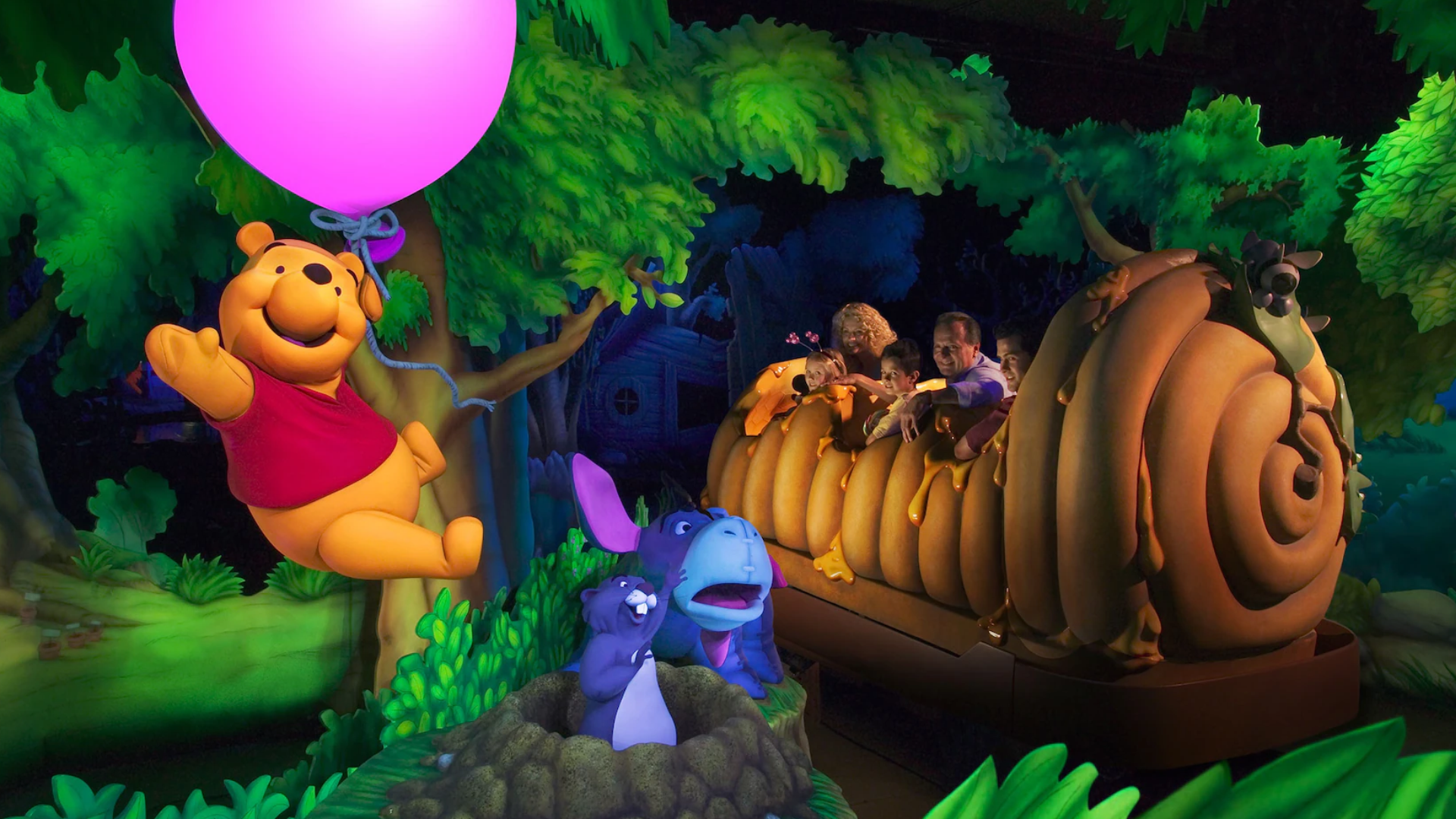 Winnie the Pooh Ride Disneyland