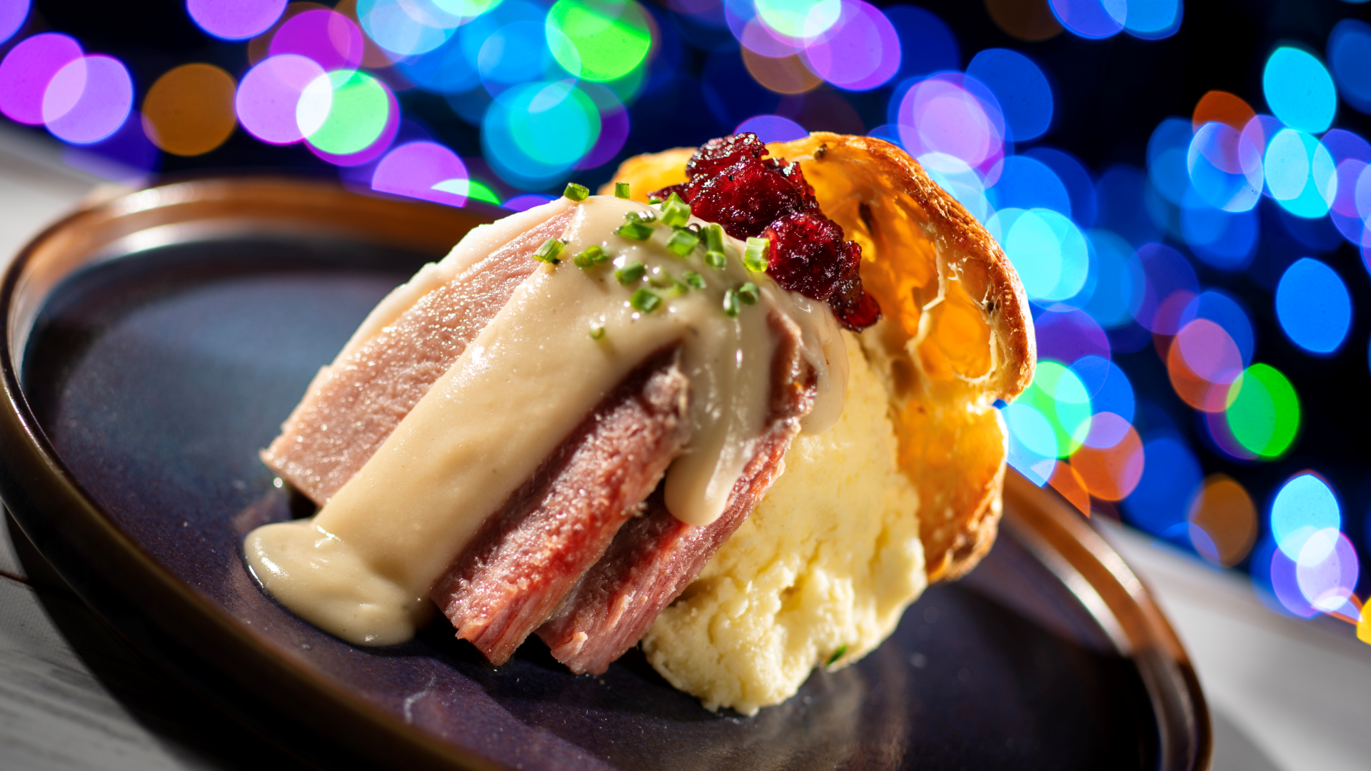 Yuletide Ham Popover